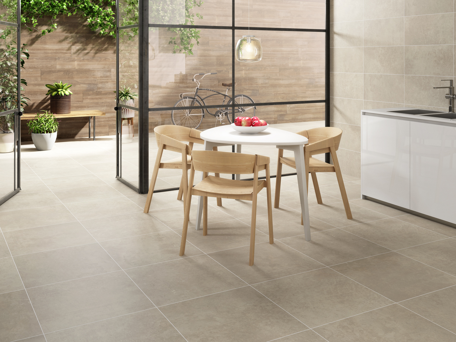 STUDIO 60 CREAM (natural) · 60x60
