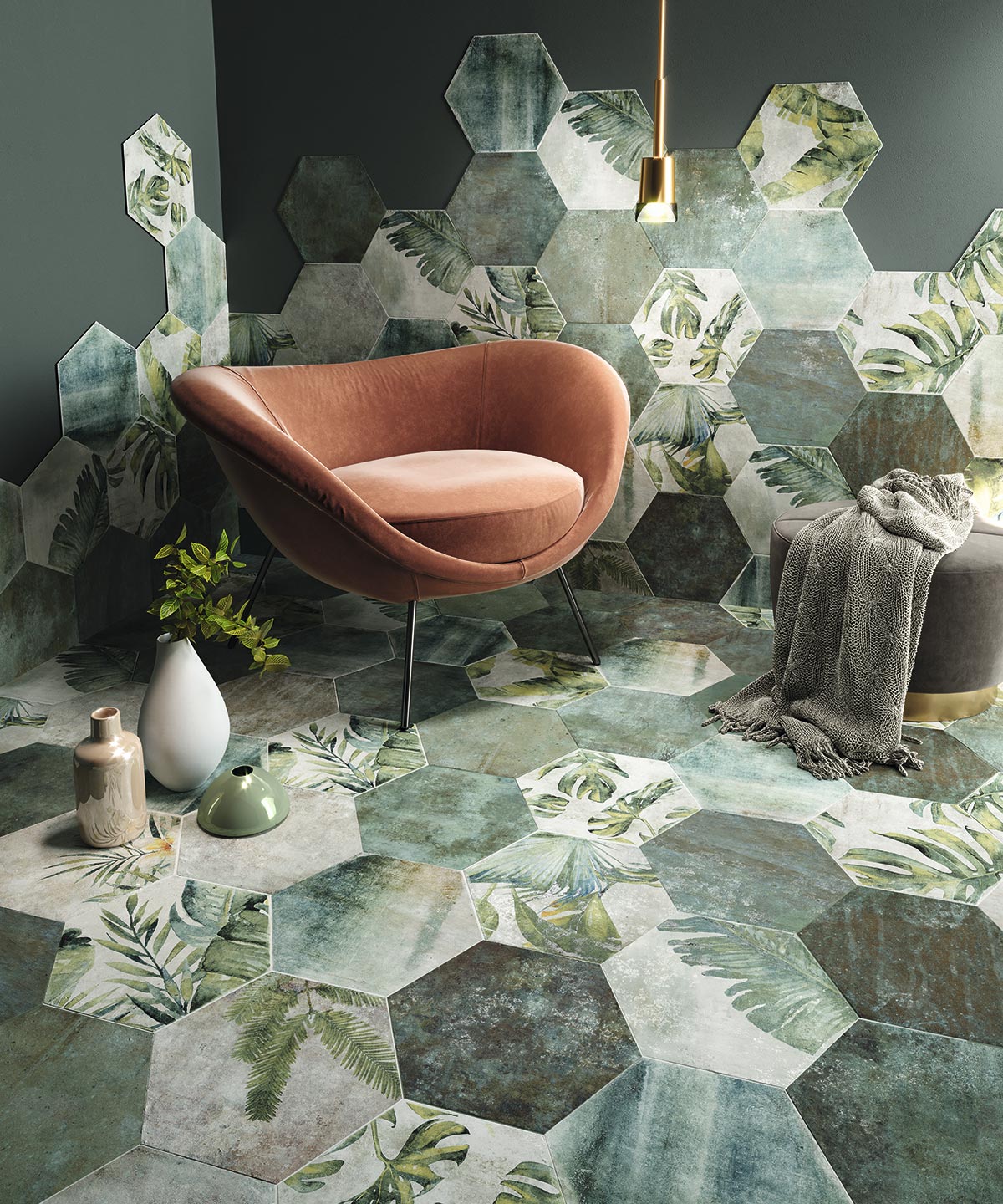 Tropical trend en un rincón de diseño
