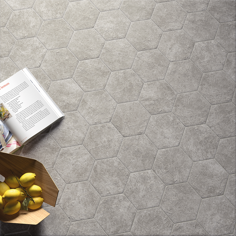 Hexatile Cement Grey