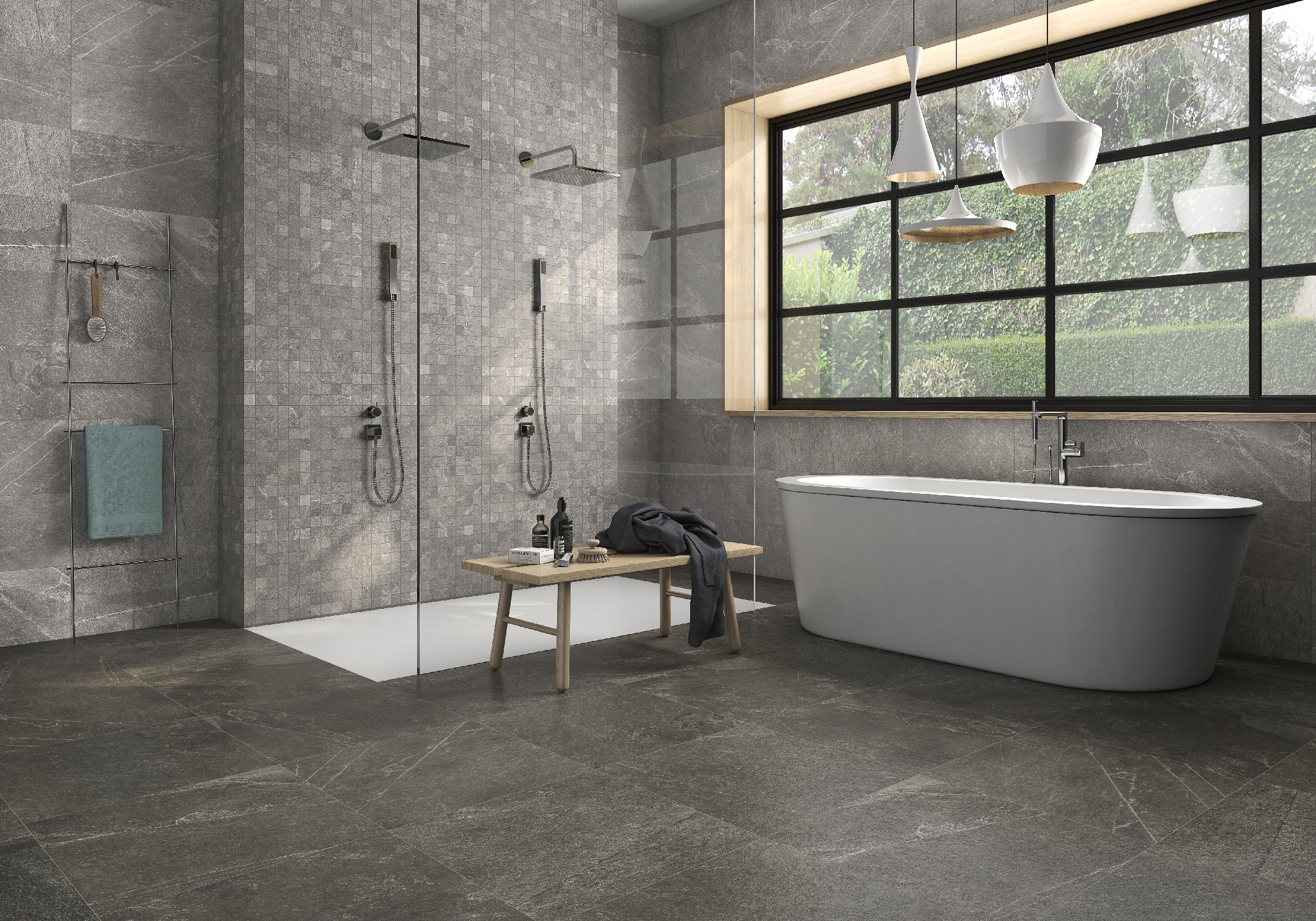 Ardesia Cenere Baño