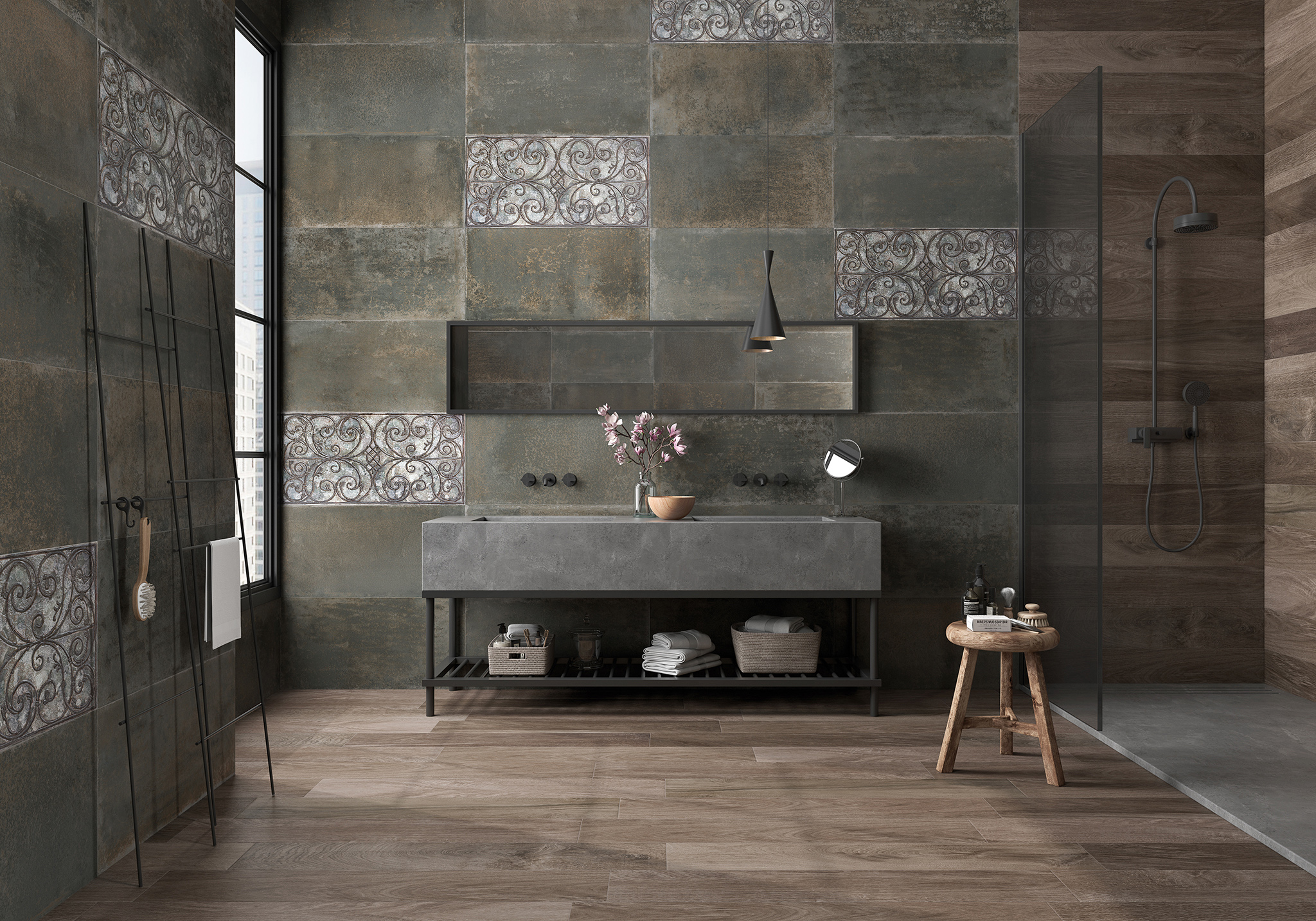 Foundry Bronce Baño