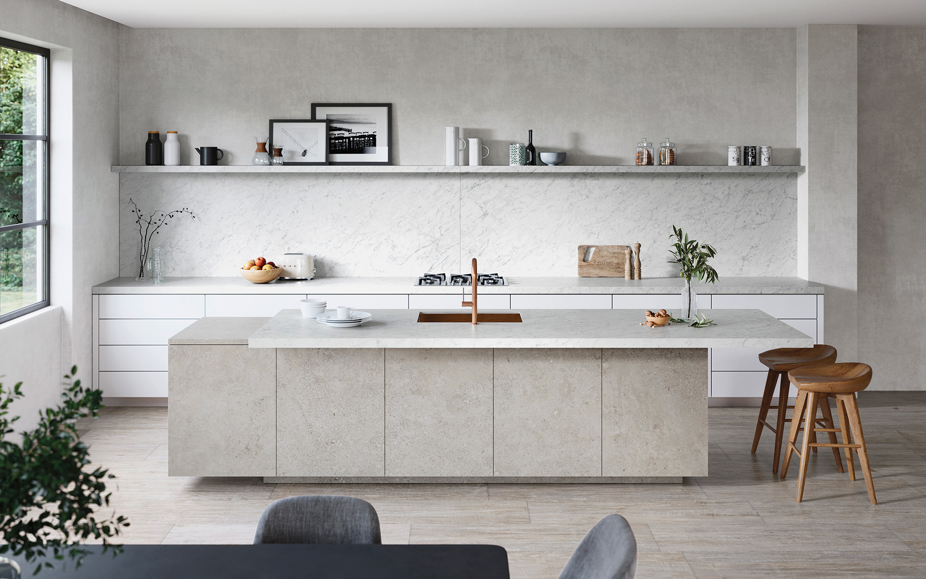 Carrara White