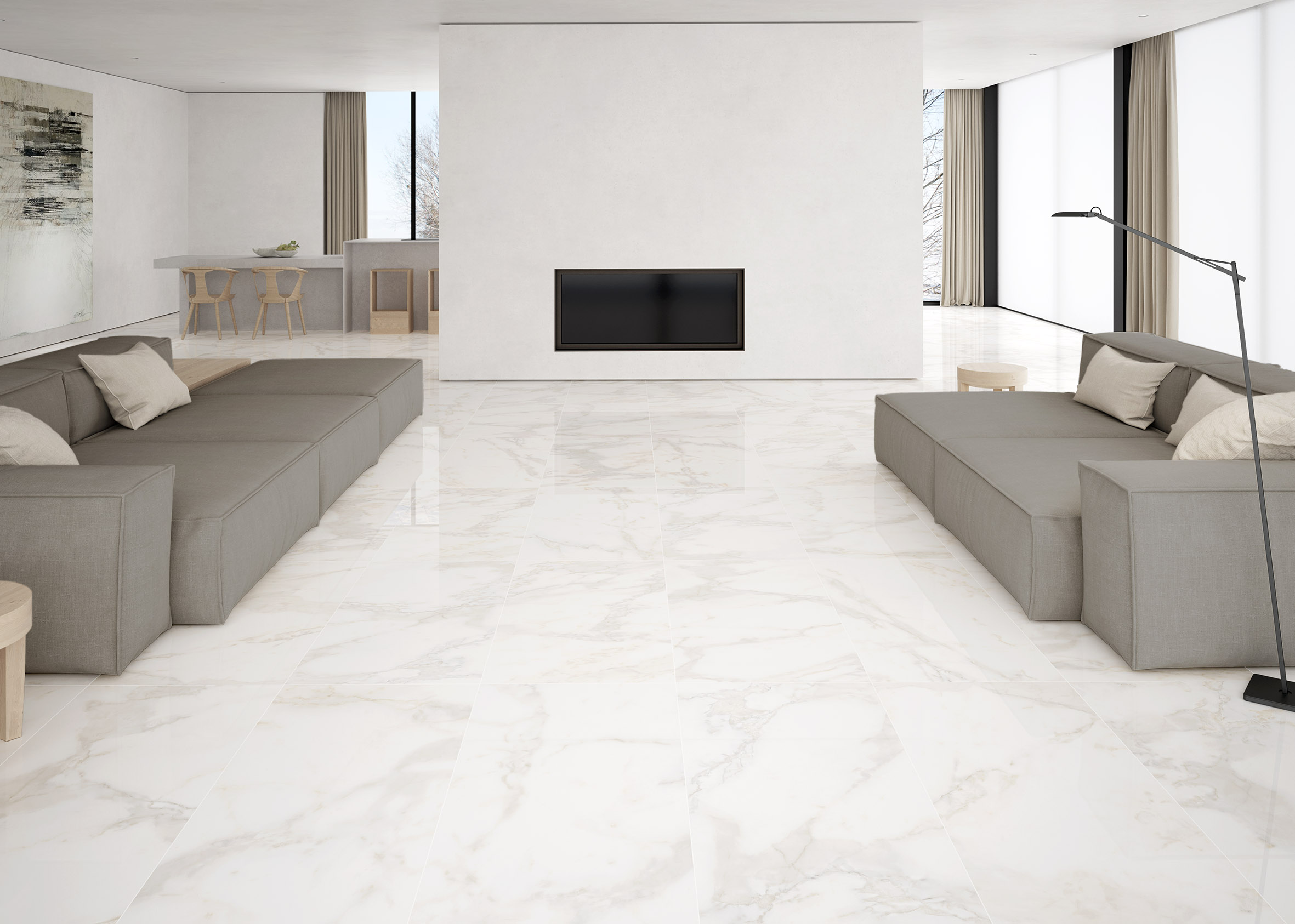 SALÓN CALACATTA GOLD 60x120