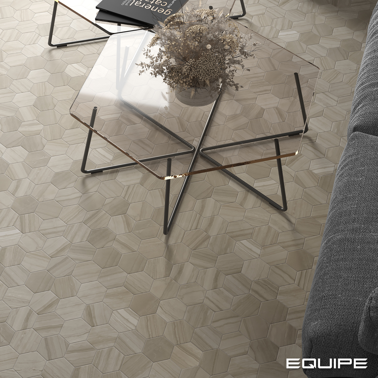 Lithos beige - Salón con estilo