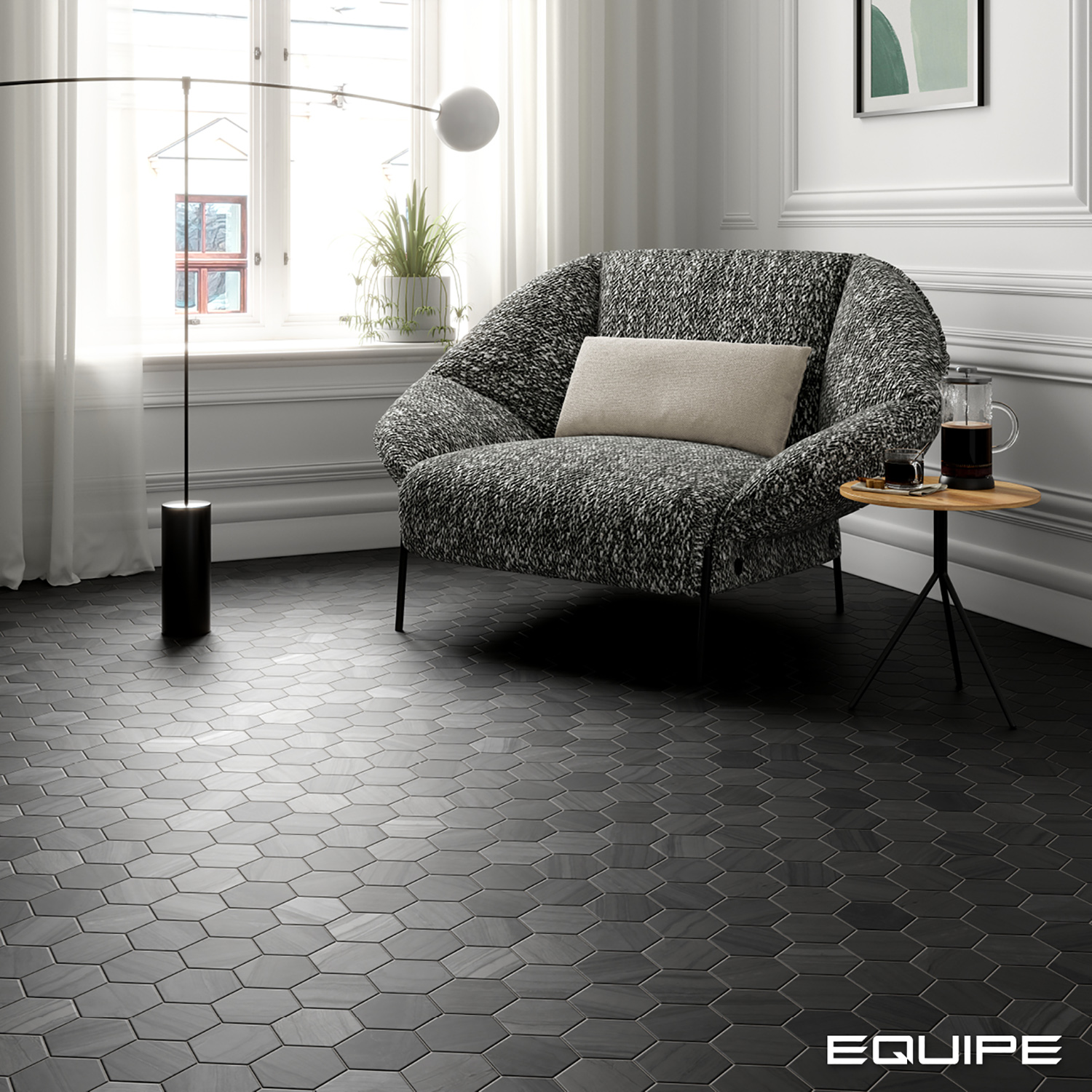 Lithos Dark - Salon elegante