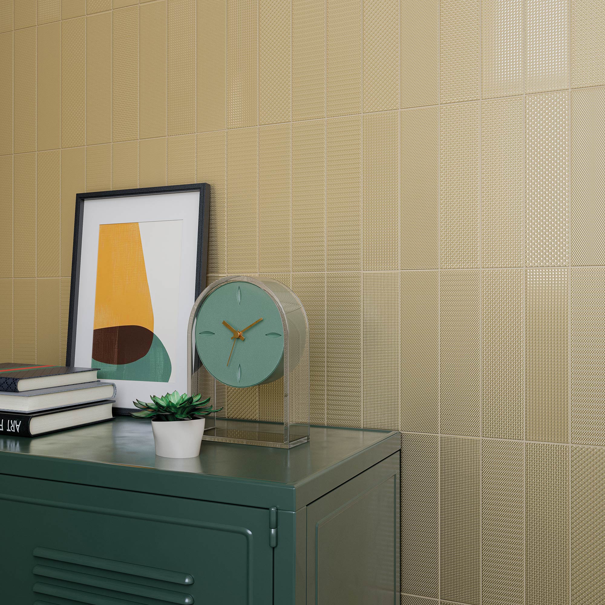 TEXITURE PATTERN MIX BRASS- AMB