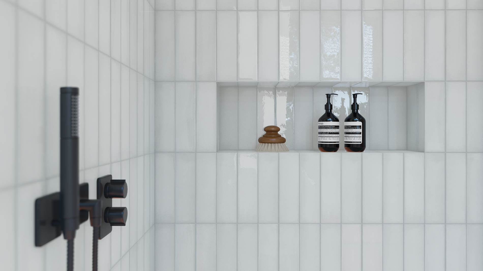 Baño Ghent Alpine White Glossy