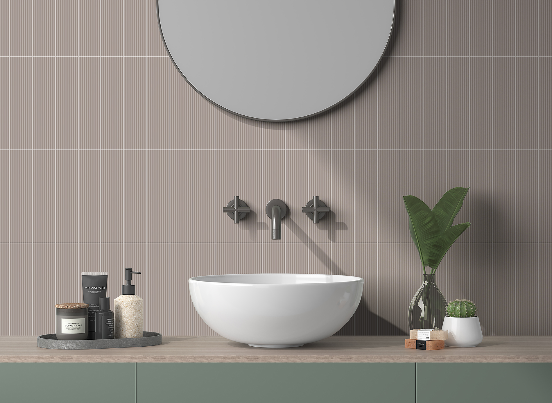 Baño Glenbrook 5x20