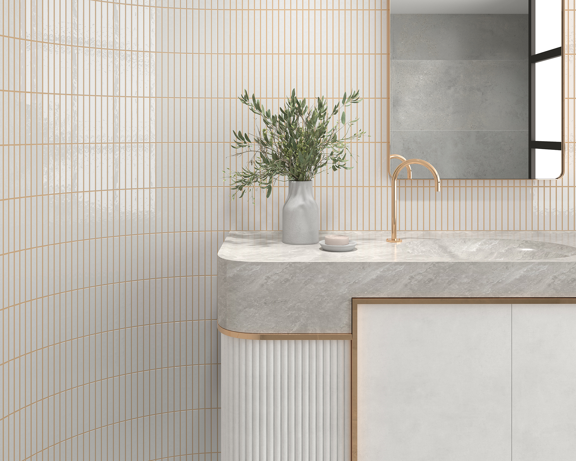 BAÑO KIT KAT SNOW GLOSSY