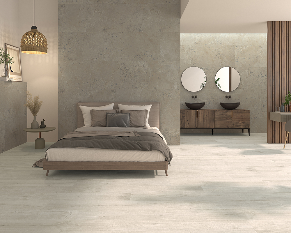 DORMITORIO PIETRA VIVA TAUPE