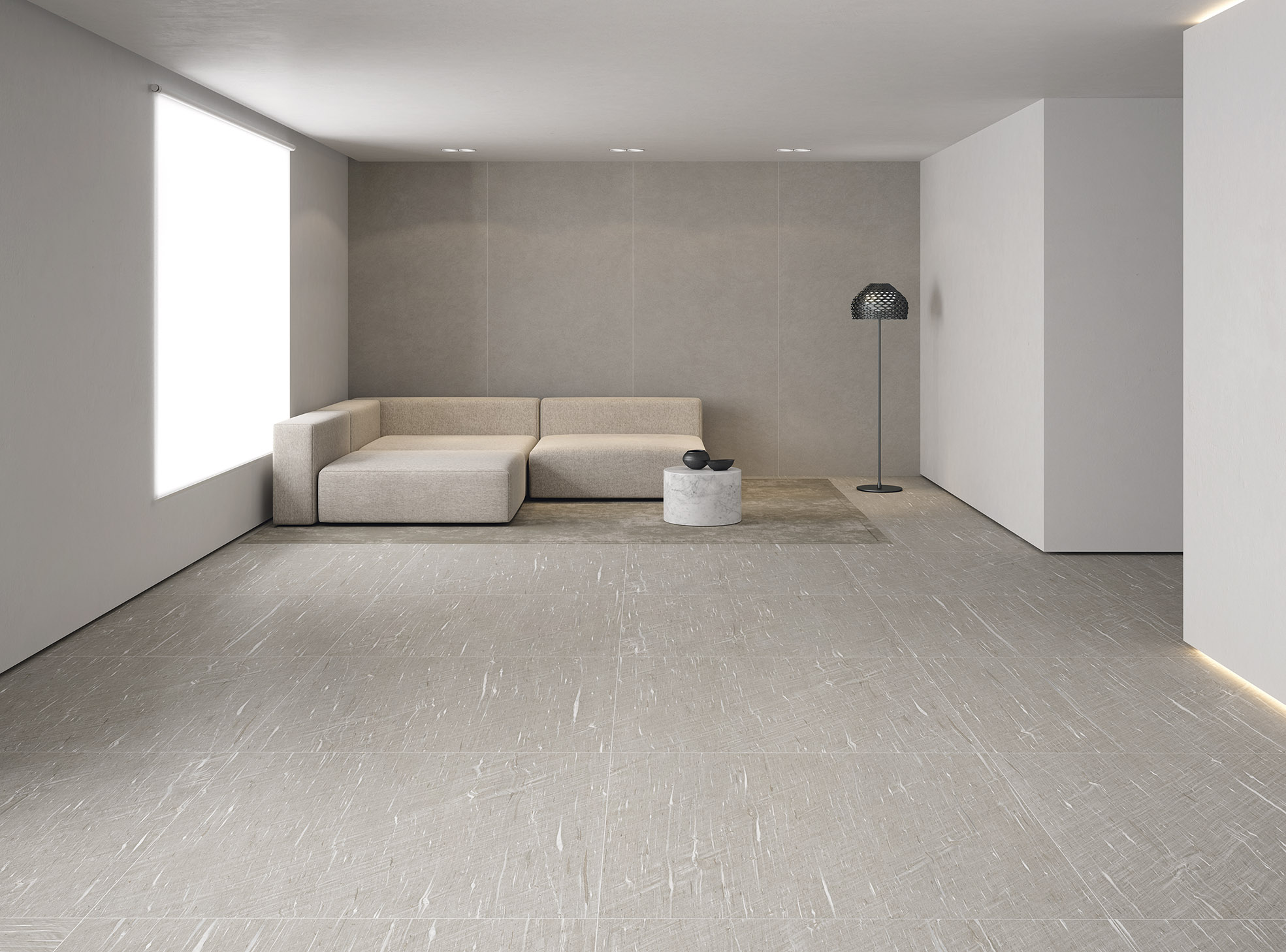 SALÓN SILKSTONE 120x120 · TECNICA SAND 120x260