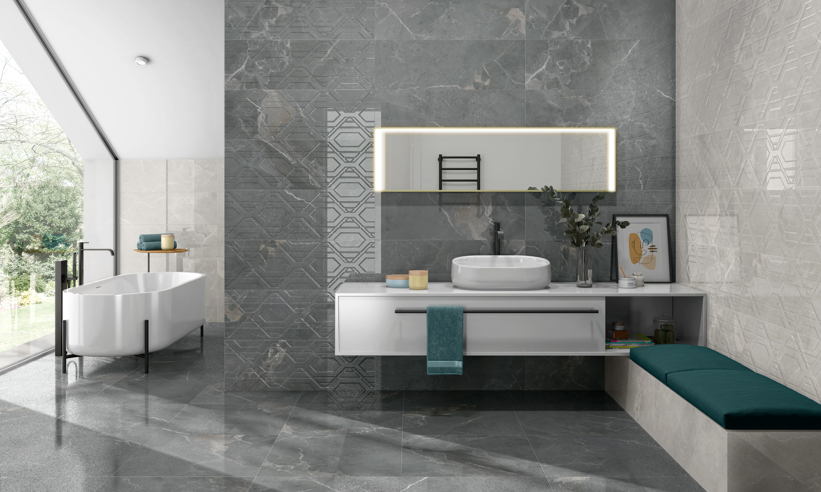 DUBAI R90 GRAPHITE · ICE