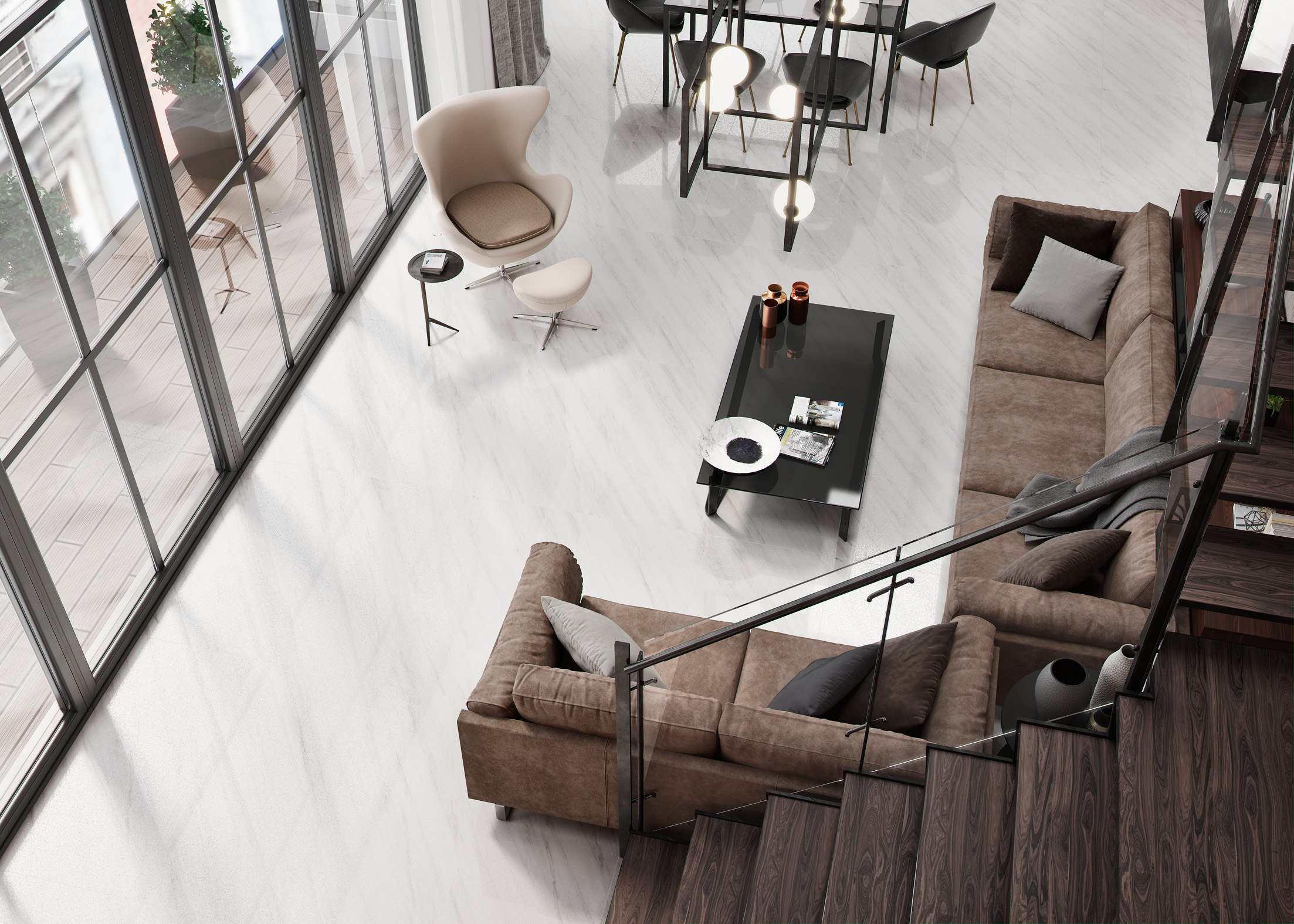 SNOWY LUX 120 WHITE · 60X120
