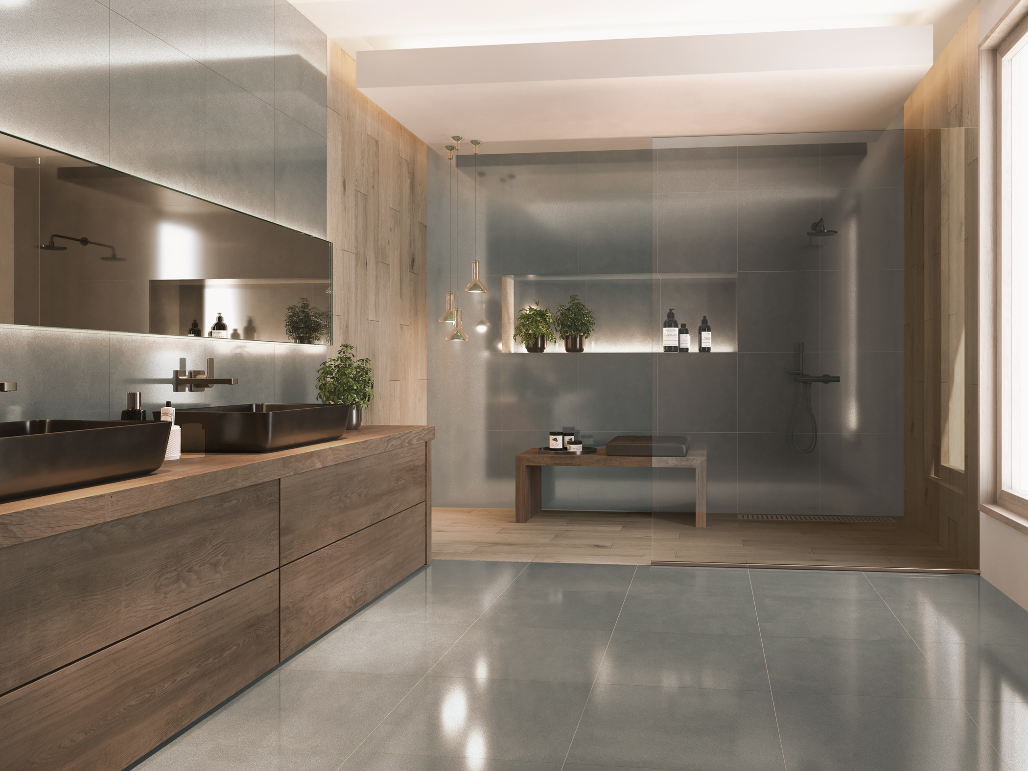 TOKIO LUX 60 GREY · 60X60