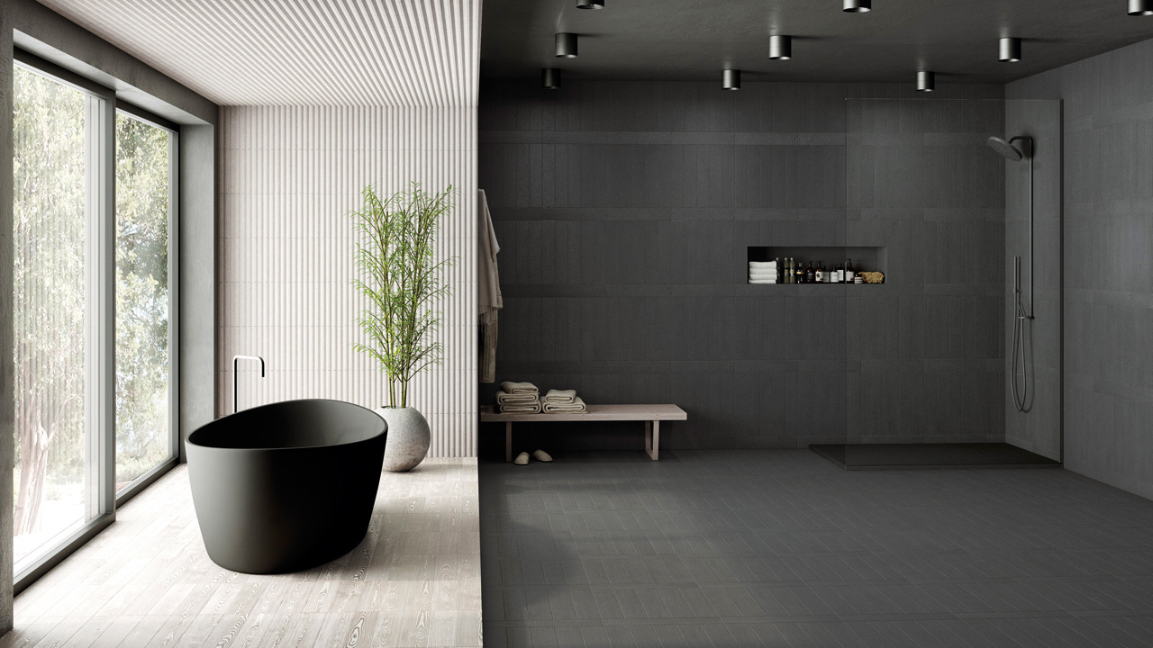 ENSO TANKA Graphite, ENSO YAKEDO Sand y STRIPES White Stone-AMB