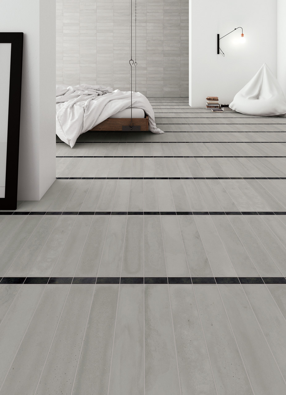 LOVE AFFAIRS Concrete Strip Ash Grey and Accent Onix