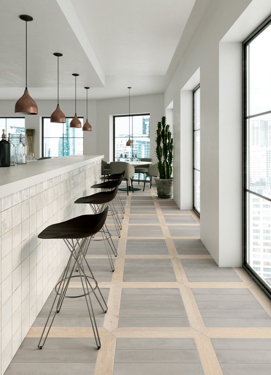 LOVE AFFAIRS Concrete Strip Ash Grey y Contempo Crayon Natural