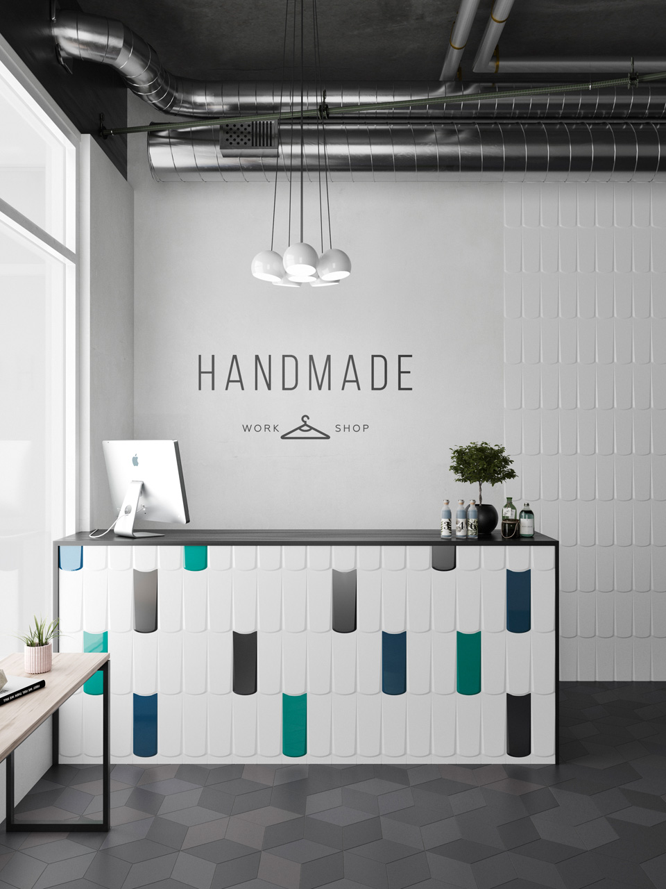 BOHO Tear Emerald, Saphire, Black Matt and White