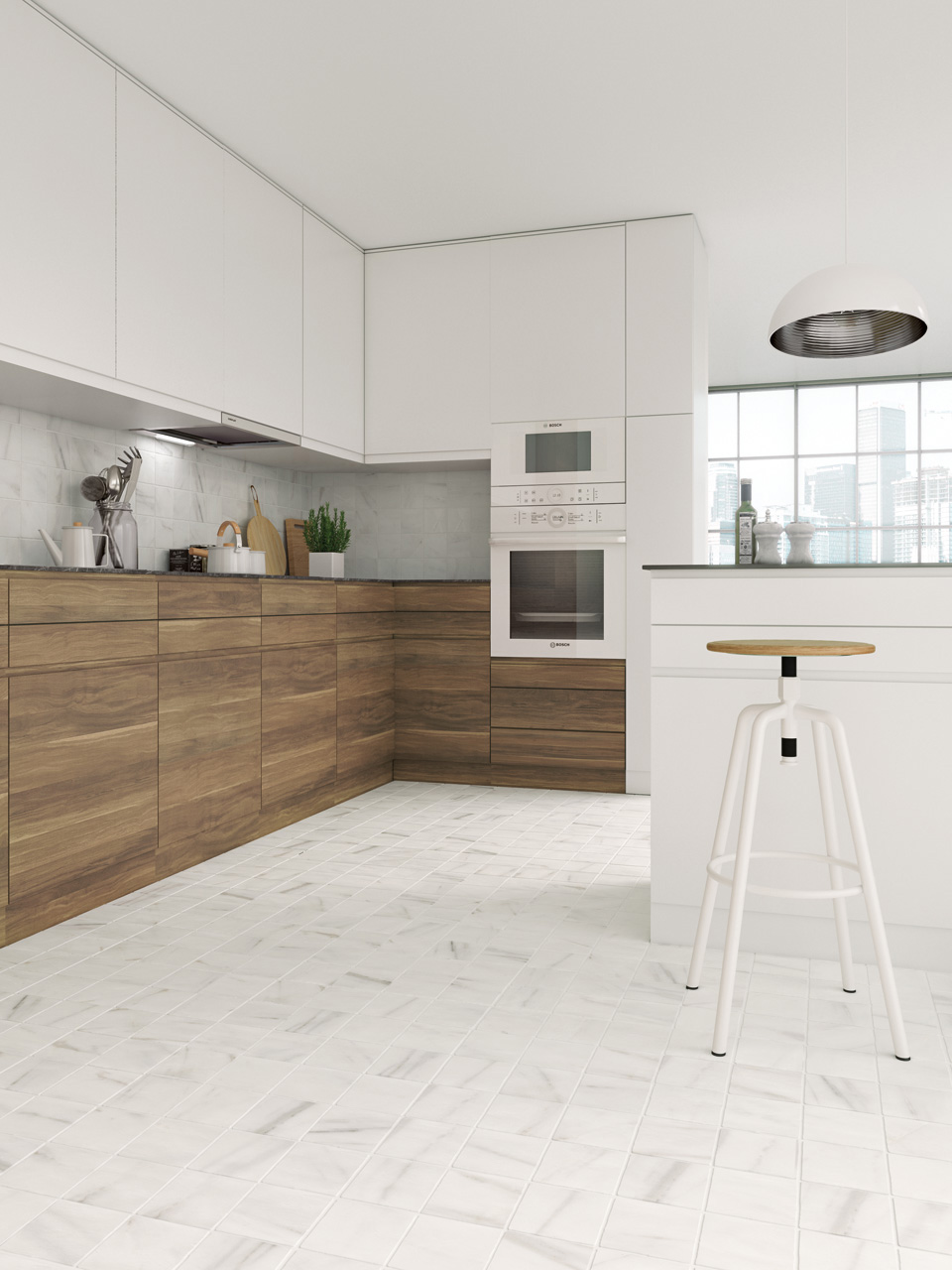 GEA CARVED Calacatta & GEA Calacatta