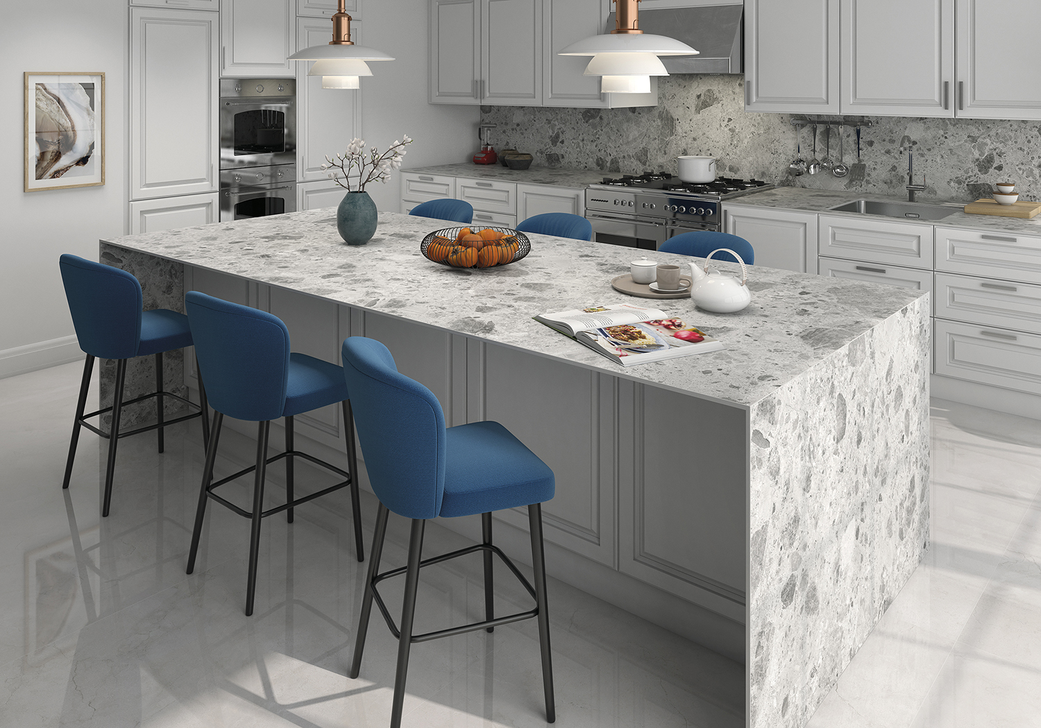 Inspiración terrazo para la cocina