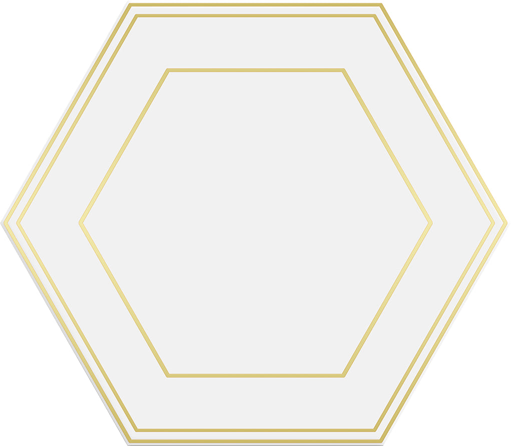 HEXALINE COMB WHITE