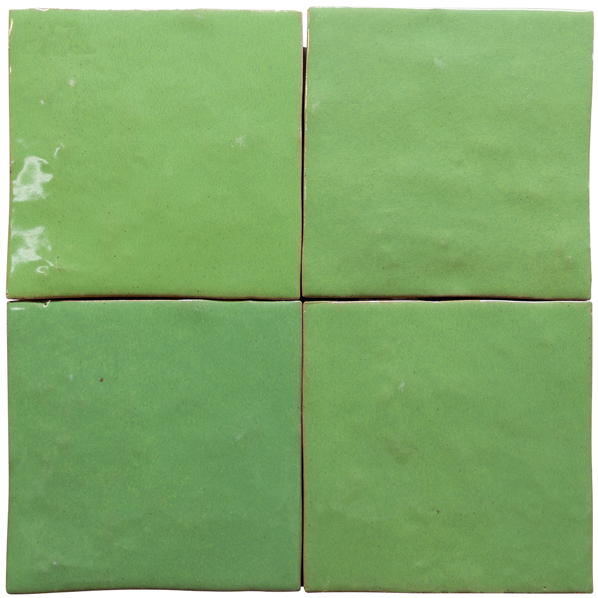 Zelij verde hierba 10x10