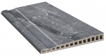 BORDE DESBORDANTE 28x66,5 cm IMPERIAL CENIZA C-3