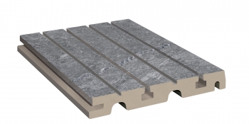 REJILLA 24,5x24,5 cm IMPERIAL CENIZA C-3