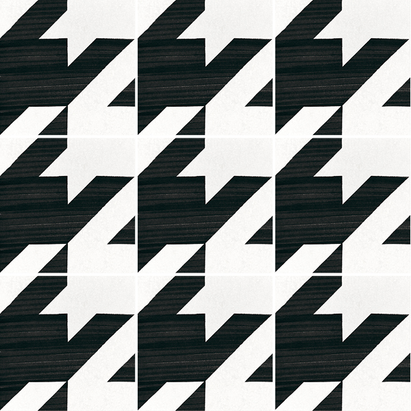 Caprice Deco Tweed B&W 20x20 cm