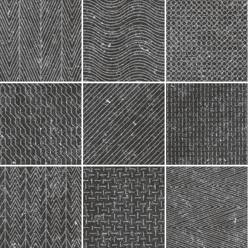 Coralstone Gamut Black 20x20 cm