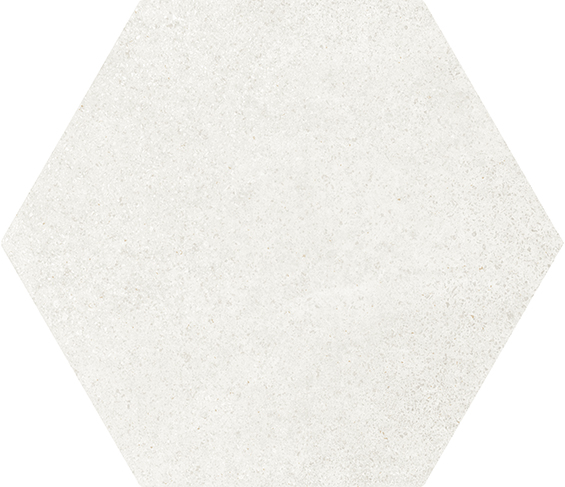 Hexatile Cement White 17,5x20 cm