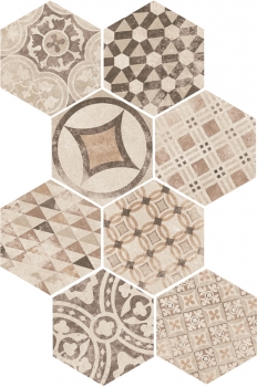 Hexatile Cement Garden Sand 17,5x20 cm