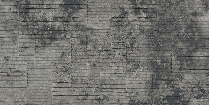 NAWARE REL  CHARCOAL 30X60
