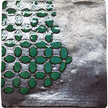 Antic Dec.drops metal acero 13x13