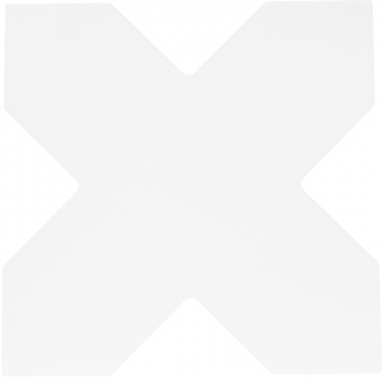 Becolors cross white 13,6x13,6