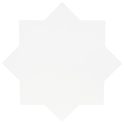 Becolors star white 13,6x13,6