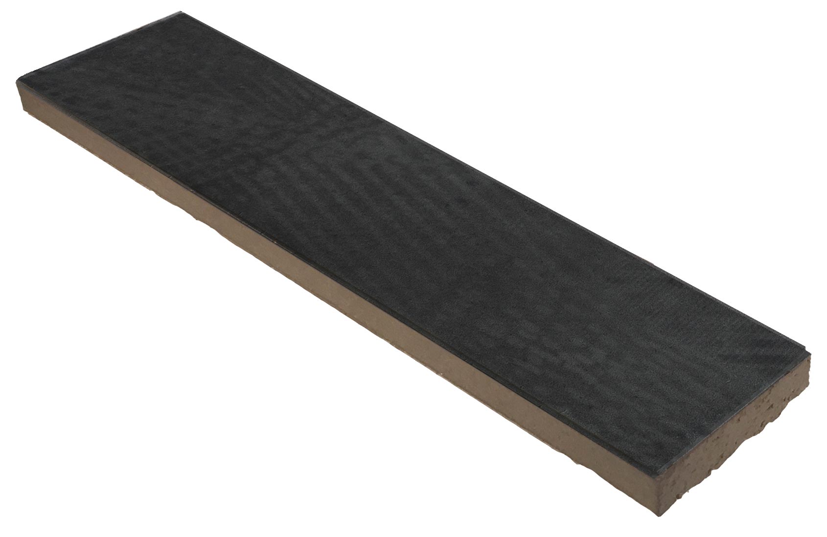 LISTELO RELIEVE 6X24,5 CM ORIA NEGRO