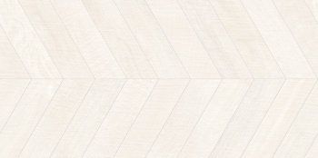 Chevron Artwood White 60x120