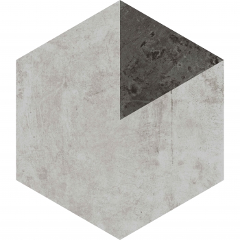 Werkbund nat. mos. hexagon 30 Ivory/Anthracite