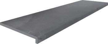 PELDAÑO PIETRASANTA DARK GREY  33X120X3