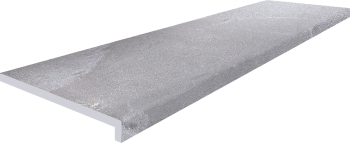 PELDAÑO PIETRASANTA LIGHT GREY 33X120X3