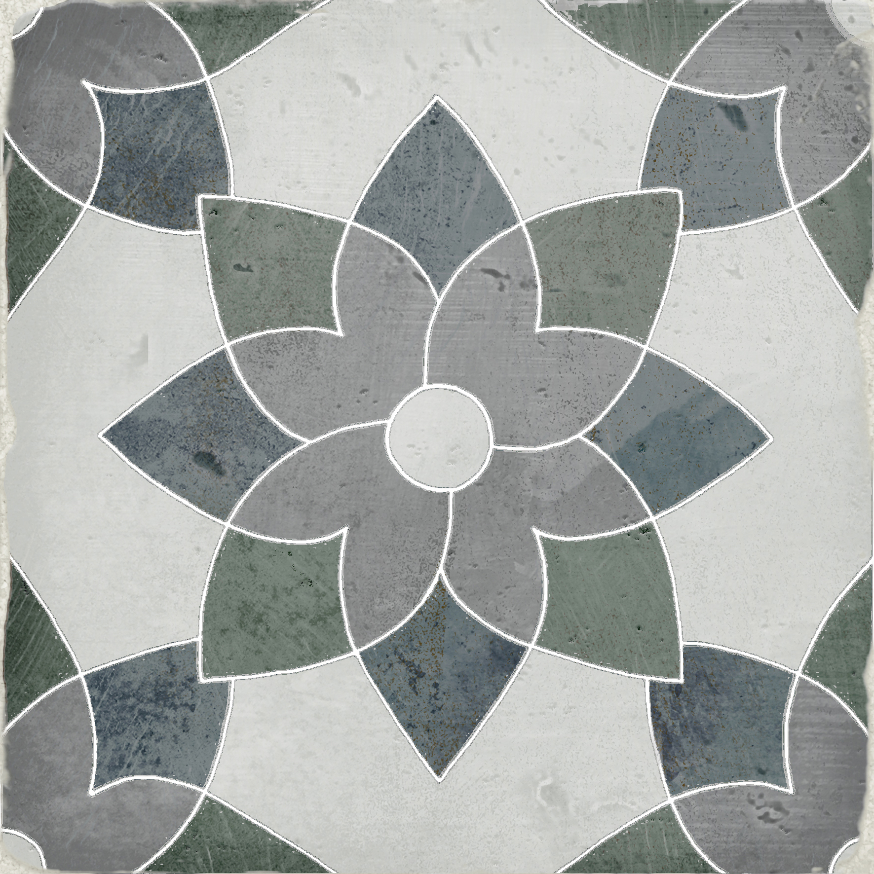 Antique Flora 15x15