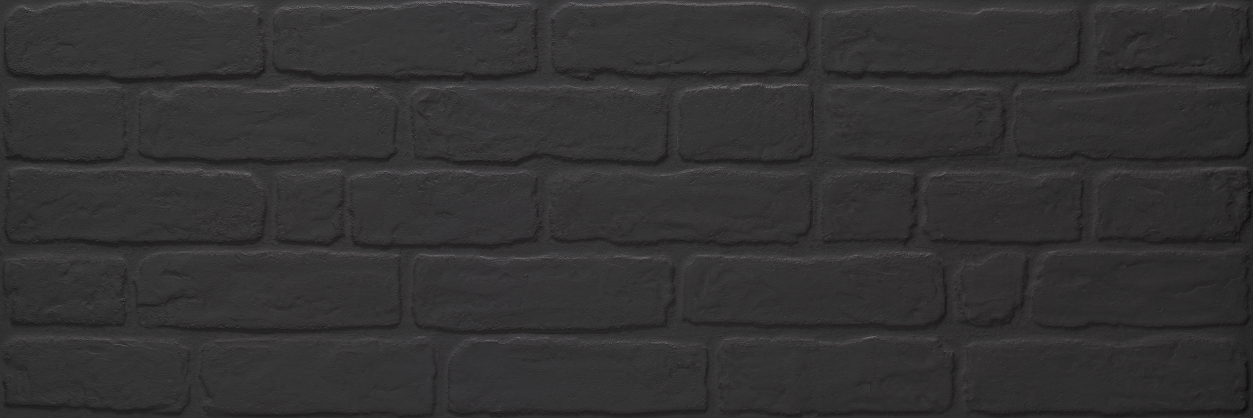 Wall Brick Black 30x90